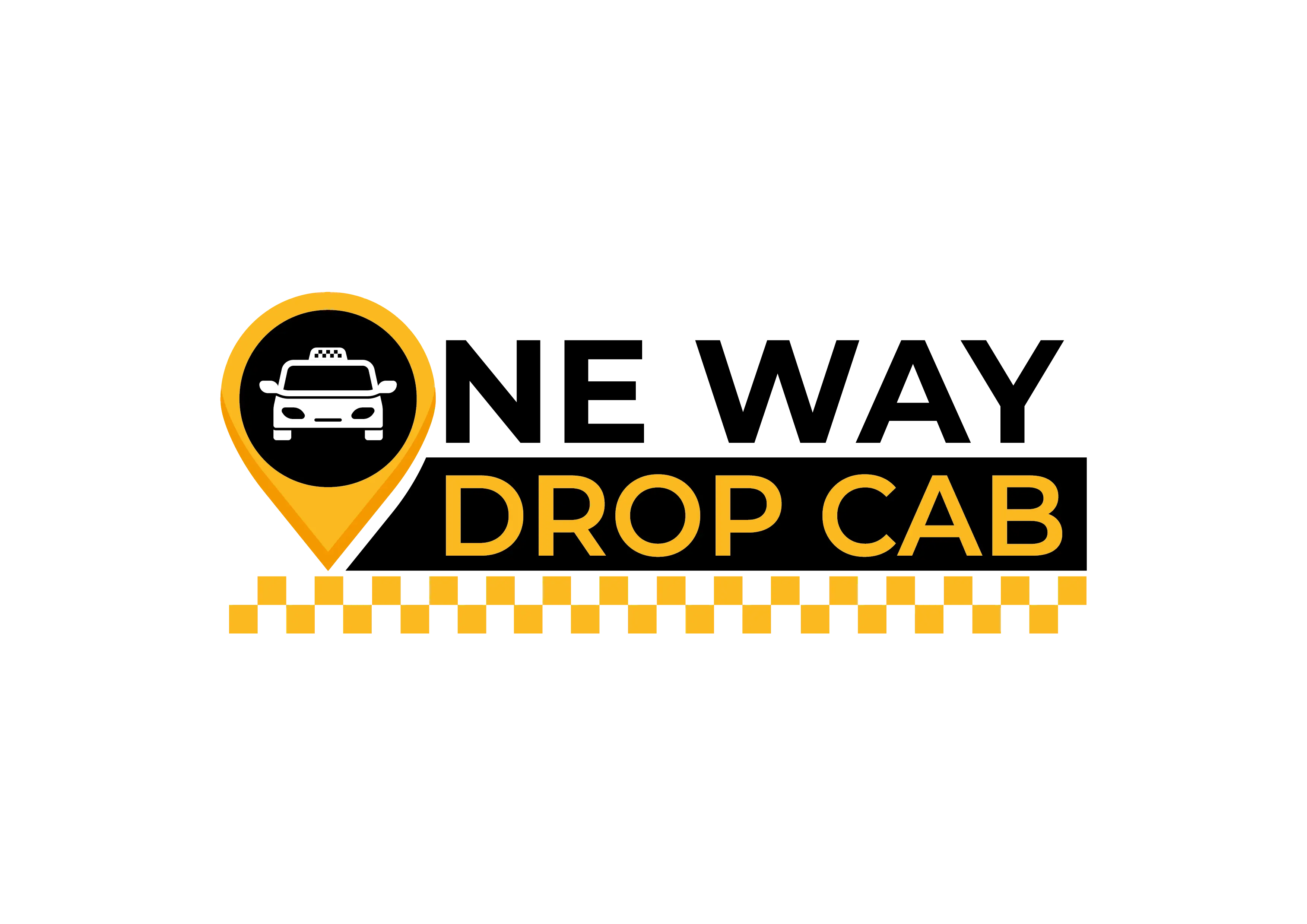 One Way Drop Cab Logo