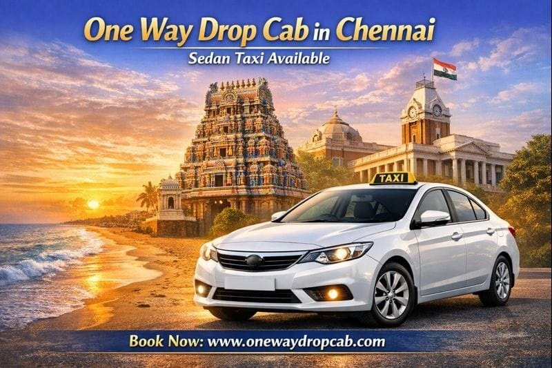 one way drop cab in chennai
